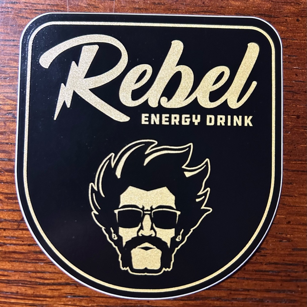 Rebel Energy Drink Sticker